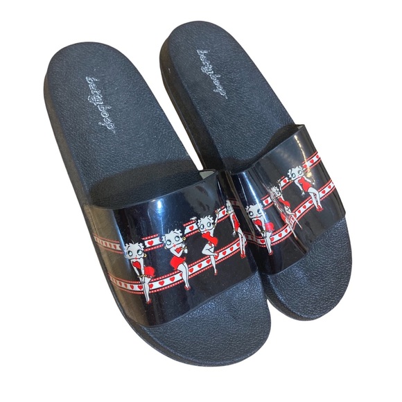 Shoes - Betty Boop Womens Slides